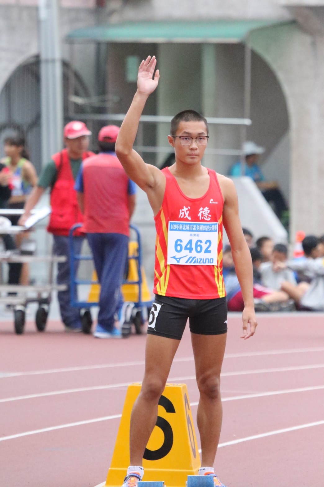 成德田徑選手賽場活動照片