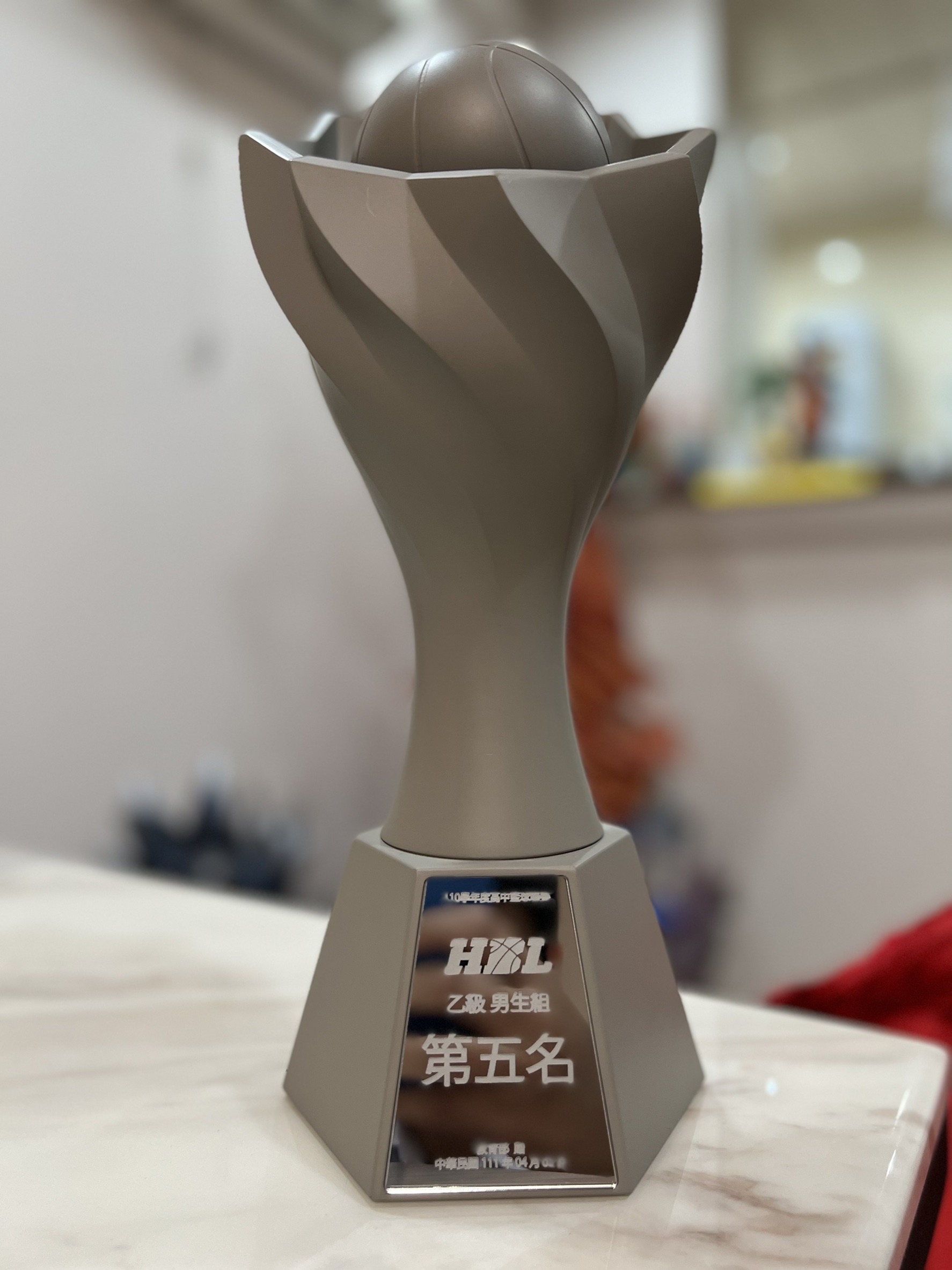 110學年度高中籃球乙級聯賽-全國決賽 成德高中榮獲第五名(校史最佳)